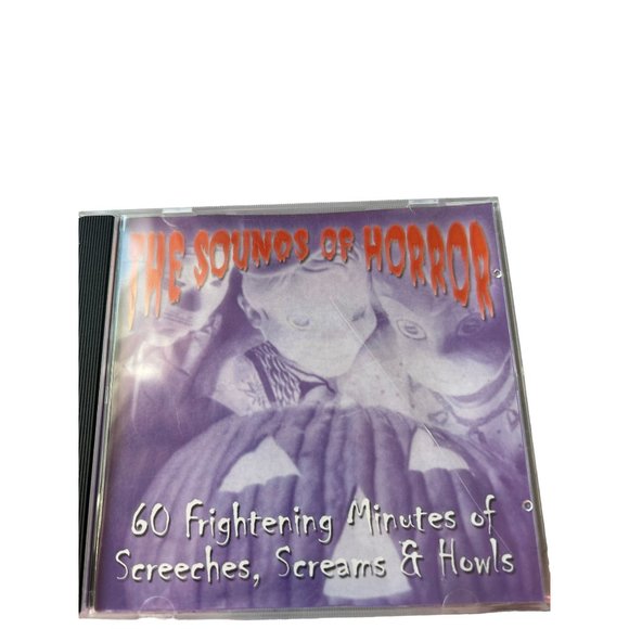 The Sounds of Horror CD 60 Frightening Minutes of Screeches Screams Howls - Picture 2 of 3